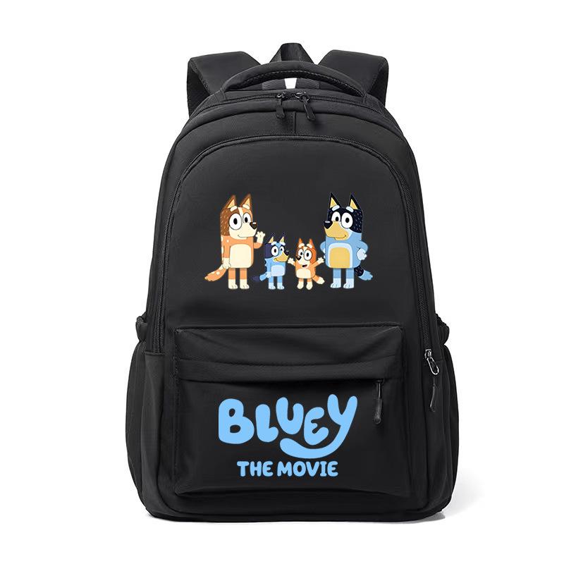 Забавный мультяшный рюкзак в стиле Bluey College, школьный рюкзак для отдыха, снижающий нагрузку на ученика