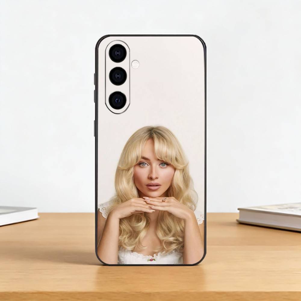 Singer C-BillieS Album Phone Case For Samsung Galaxy A73,A72,A71,A70,A53,A52,A51,Others Soft Black Cover