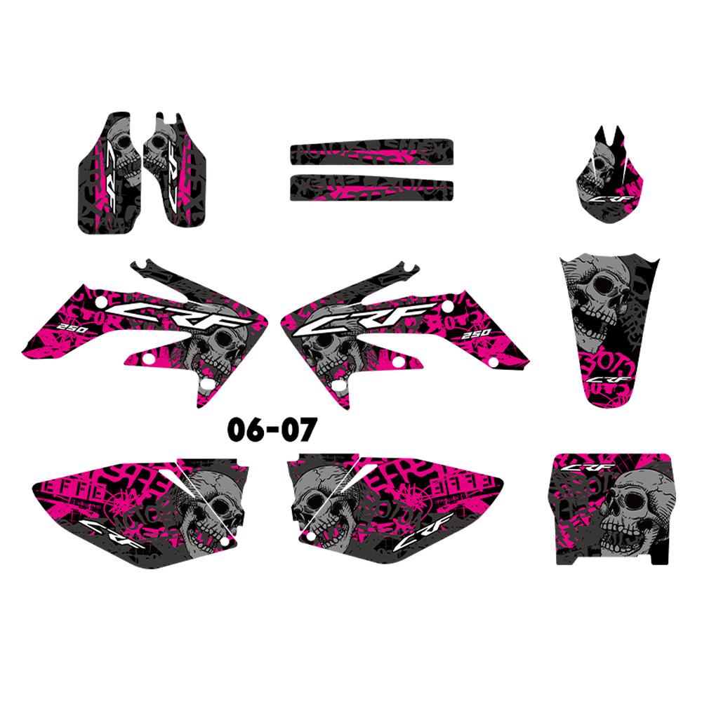 Наклейки для CRF250R CRF250 Off-Road (2004-2009)