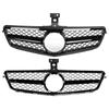 Car Black Front Bumper Grille for AMG Fits for Mercedes Benz C Class W204 08 14
