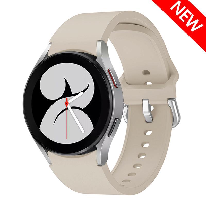 Silicone band For Samsung Galaxy Watch 7/6/5/4 44mm 40mm Bracelet correa Galaxy Watch6 classic 5 pro 45mm 47mm 20mm watch Straps