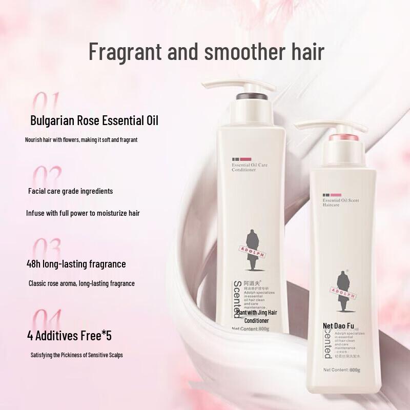 Adolph Anti-Dandruff Oil Control Hair & Body Care Set