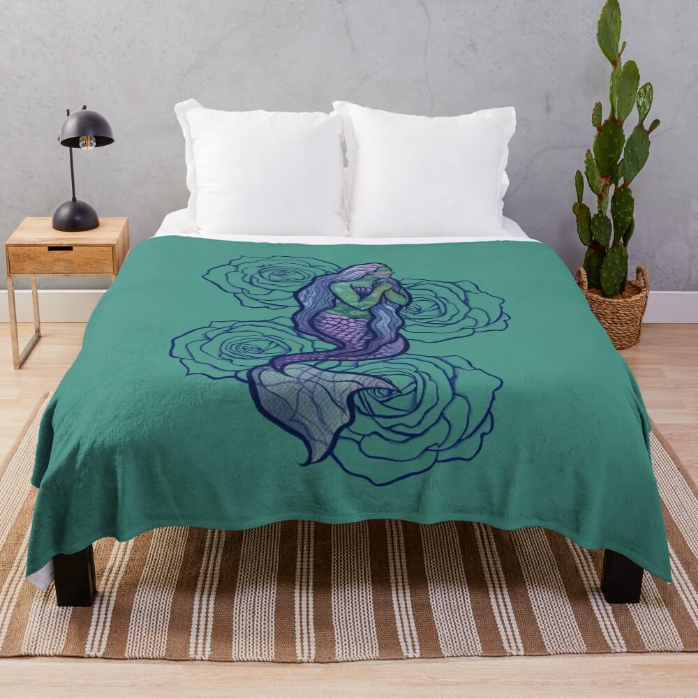 Mermaid Throw Blanket