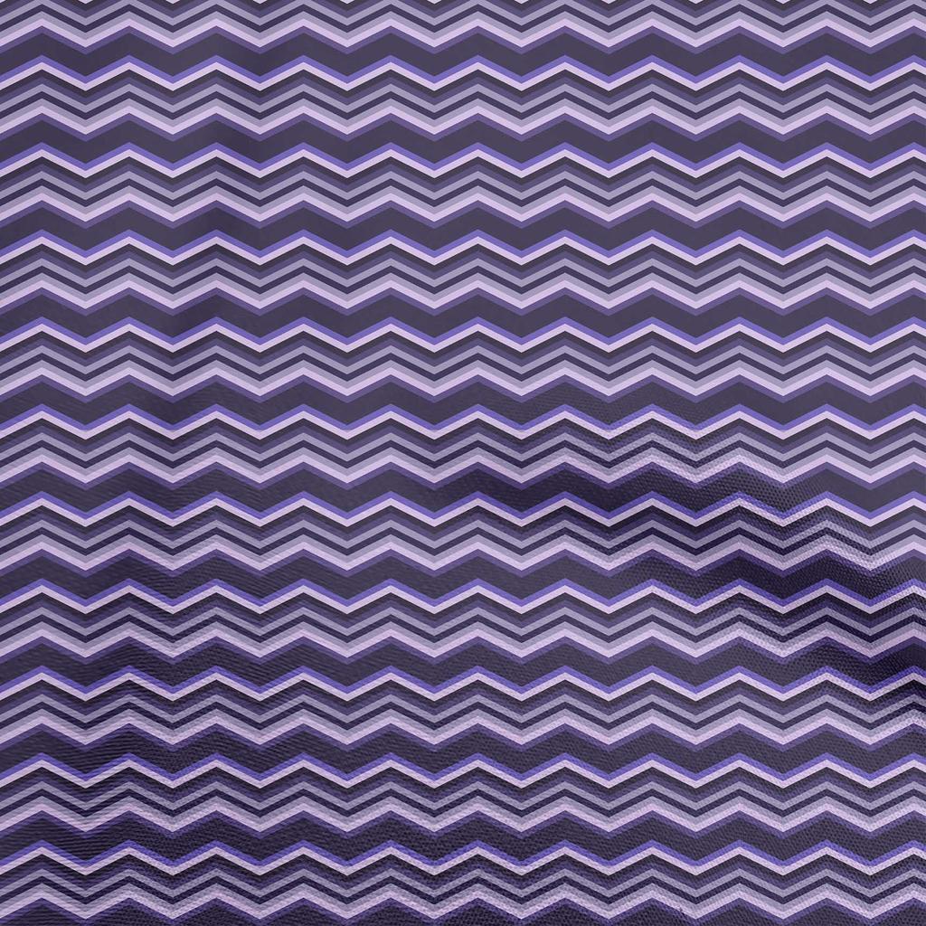 oneOone Cotton Flex Brown Fabric Chevron Diy Clothing Quilting Fabric Print Fabric By Yard 40 Inch