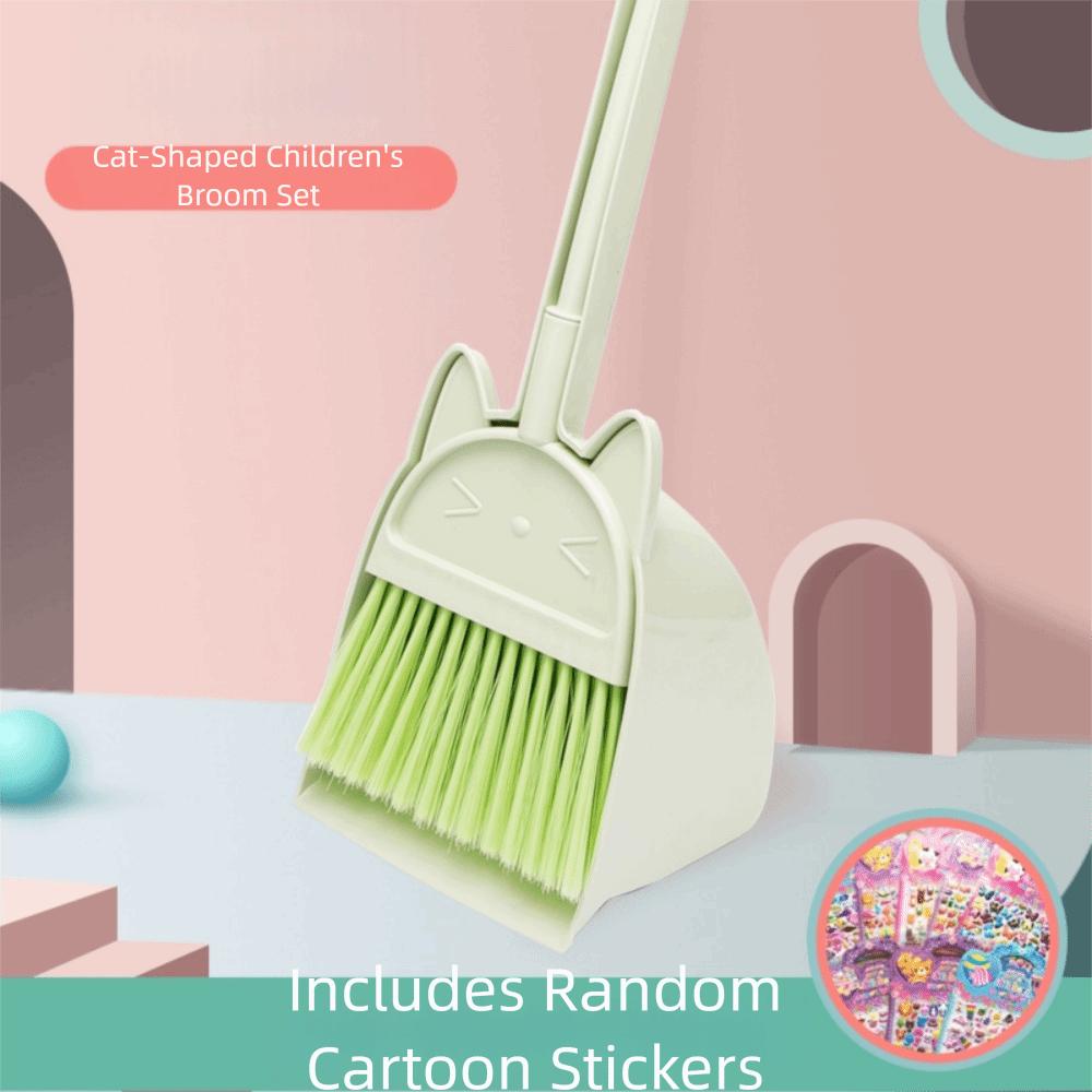 Simulation Broom Mop Set Mini Play House Toys Cleaning Broom Toy Set  Early Education Housework