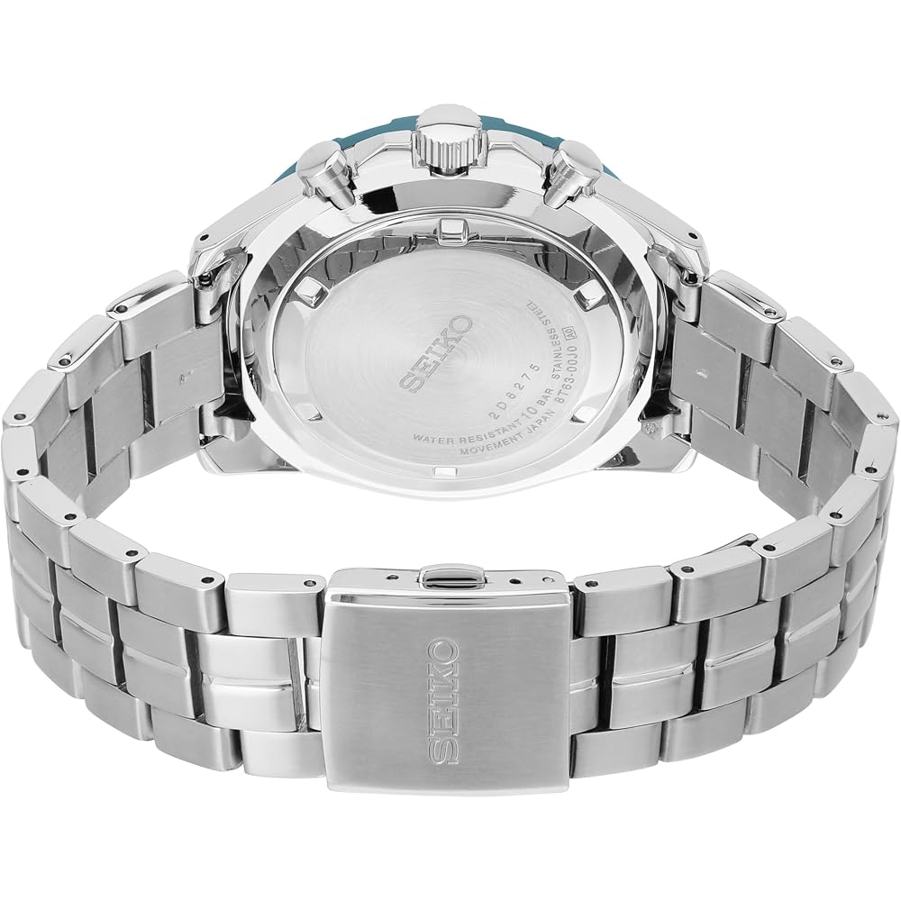 Seiko Часы Seiko Аналоговые Кварцевые Синий Циферблат SSB345P1 Хронограф Аналоговые Кварцевые Темно-синий Циферблат M...