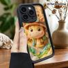 Phone Case: 2D flat design suitable for iPhone 18 17 16 15 14 13 Pro protective case, adventure giraffe, perfect holiday gift for Christmas and Hallow