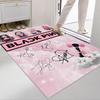 Blackpink Heartbeat Glow carpet printing Home Decor Dormitory decoration Room Christmas gifts