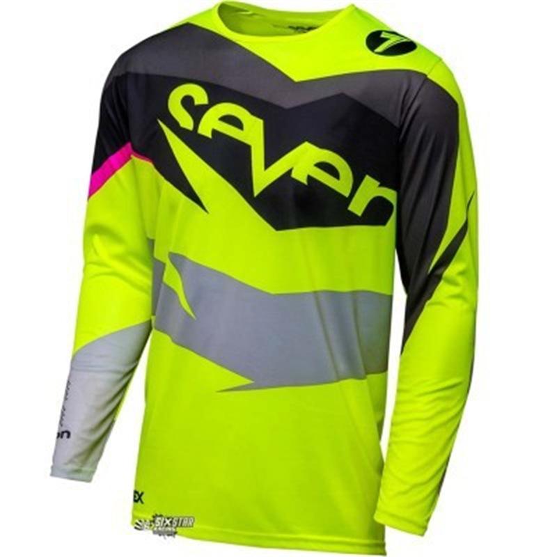 TLD downhill suit Seven off-road motorcycle racing suit Quick-drying top Cycling suit Long T-shirt