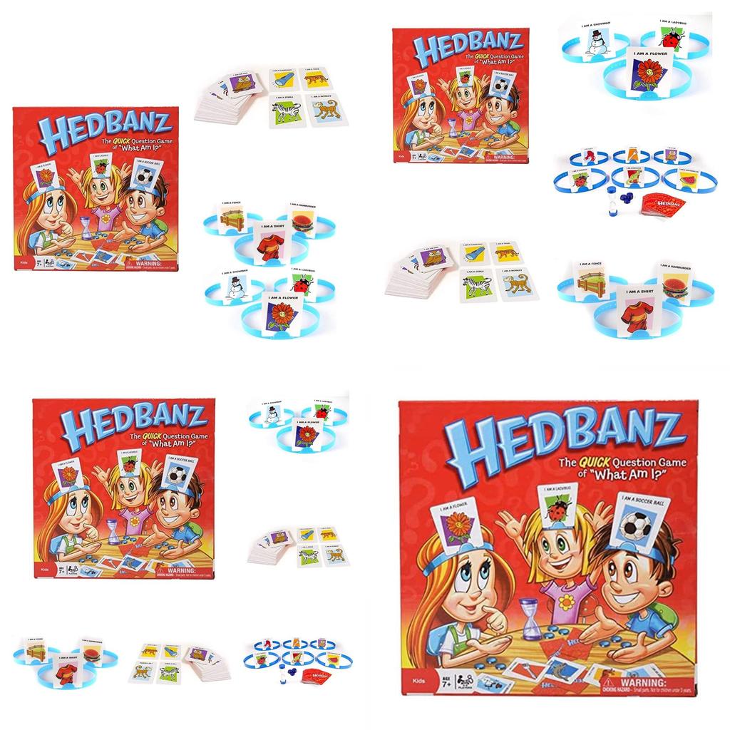 Игра Хедбанц Что я? Игра с карточками для угадывания для 2-6 игроков