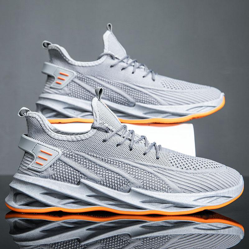 Men's Sneakers Spring and Summer Men's Casual Anti-skid Fashion Shoes Breathable Mesh Sports Shoes