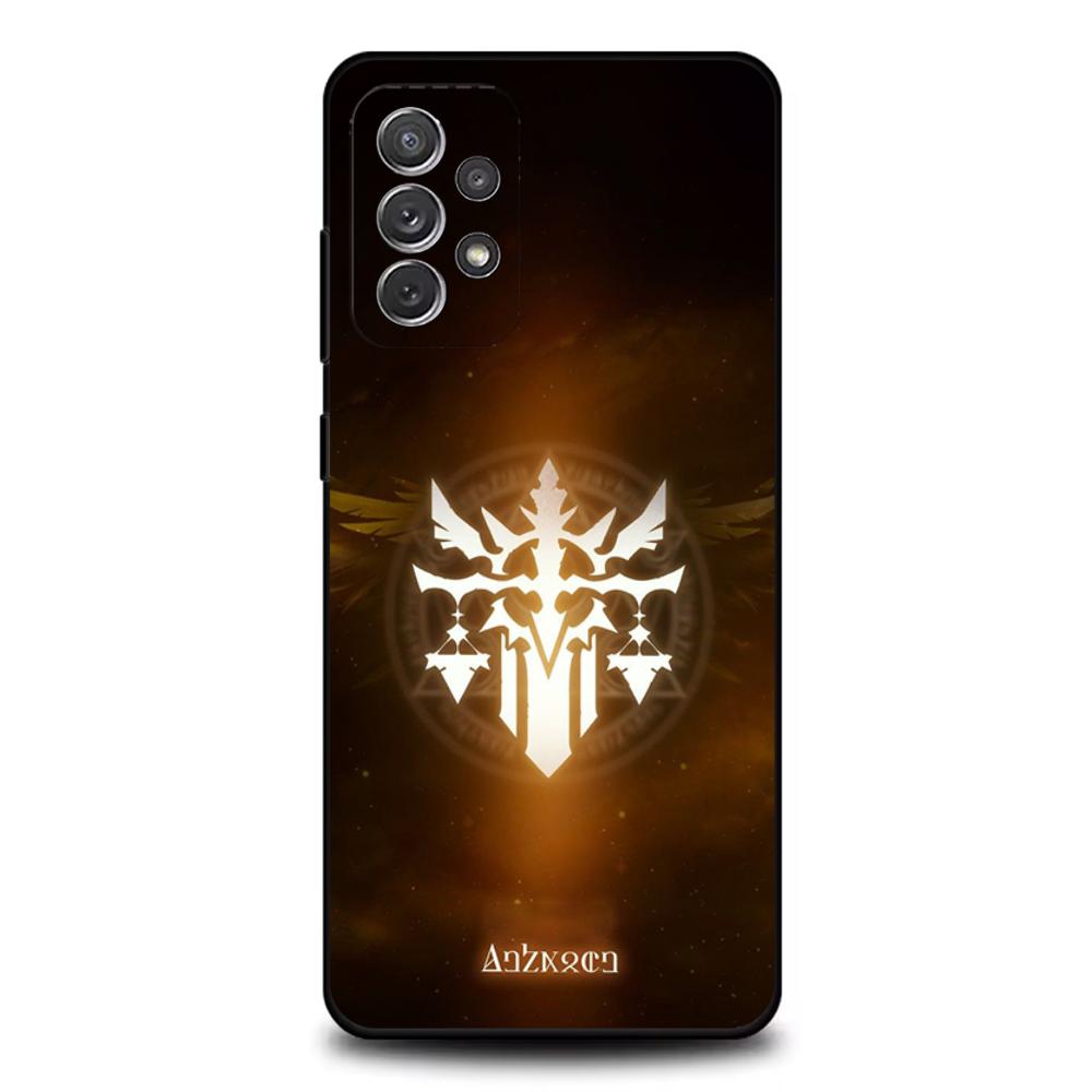 Чехол для телефона 'Лорд Тайн' для Samsung S25, S24, S21, S22, S23, S30, Ultra, S20, Plus, Fe, Lite, Note, 10, 9, 5G Черный