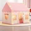 Kids Play Tent for Girls Boys Indoor Outdoor Castle Toy House Anti-Trip Princess Themed Safety Playhouse