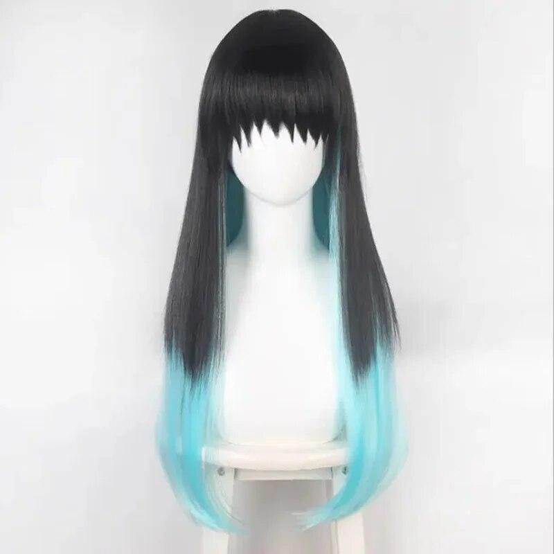 Аниме Demon Slayer Kimetsu No Yaiba Tokitou Muichirou костюмы для косплея Kisatsutai форма парик карнавальный костюм на Хэллоуин