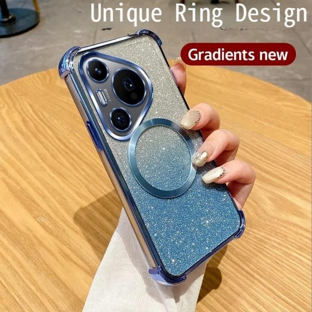 Противоударный прозрачный чехол для телефона для iPhone 17 16 17 Air 15 14 13 12 11 Pro Max 16 Plus 16E блестящая мягкая обложка