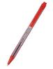 Pilot Super Knock Прозрачный Красный Шариковая ручка Красные чернила x 10 Ручка на масляной основе, BPK-P-CFR