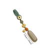 Personality Pendant Car Key Ring Natural   Mobile Phone Chain Key Pendants  Male