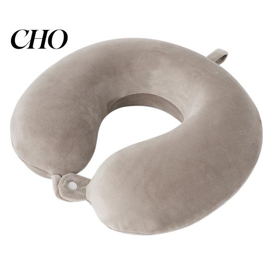Memory Foam Cushion Travel Neck Pillow, U Shaped Headrest for Airplane 5-second Rebound Car, Soft Support Pillow Office Nap, Removable Washable Cover