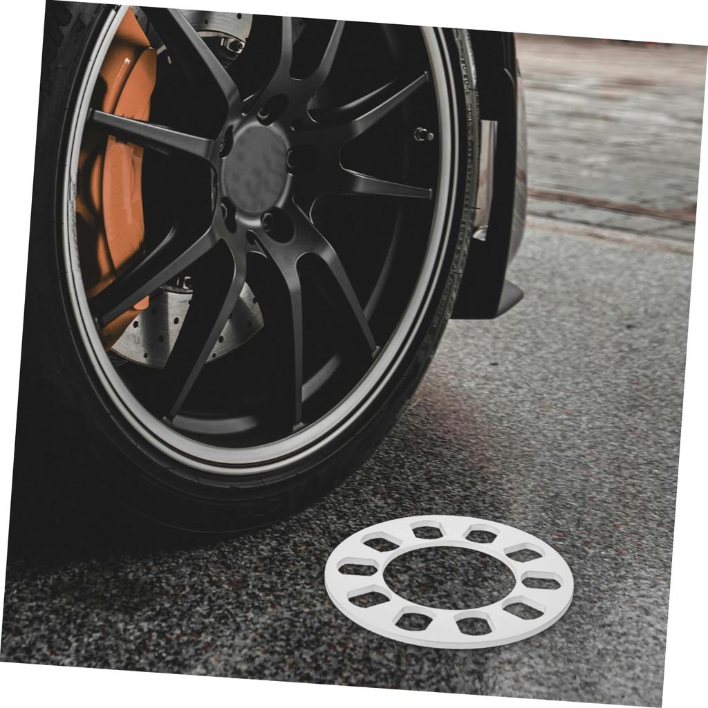 Anneome Улучшенная Поездка Центрирующий Колесо Проставка 5мм Алюминиевый Сплав Автомобильная Колесная Проставка Универсальная Посадка