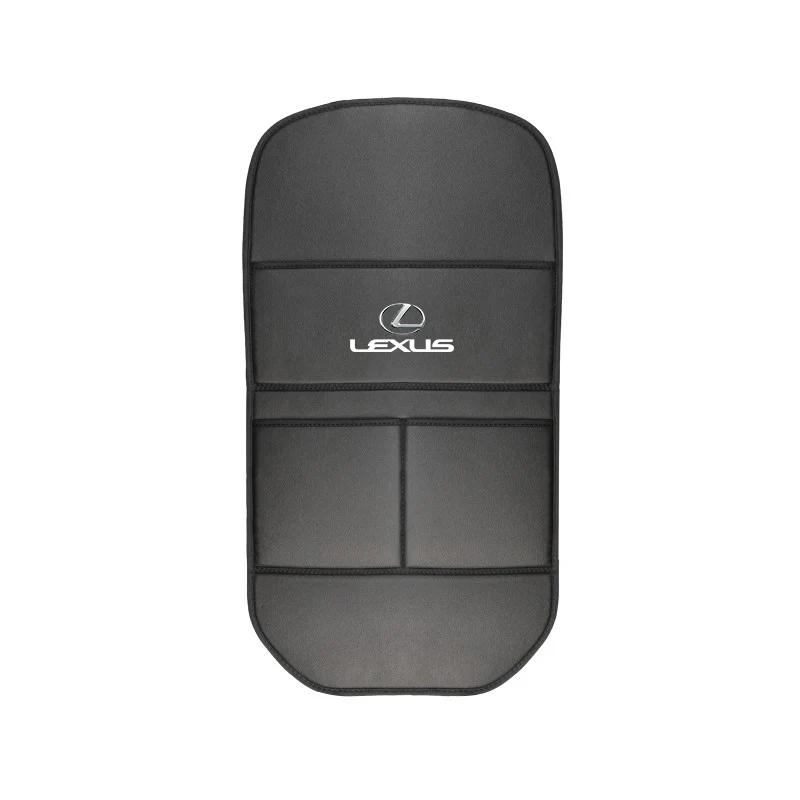 THQP1 Car Seat Back Anti-Kick Mat Protector Pad Cover For Lexus F SPORT ES RX NX LS UX LM LX GX LC RZ IS CT GS RC HS SC TX LBX IS300 R