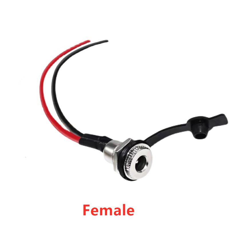 5 шт DC099 проводной 10 см 15 см 20 см DC power Female 5.5 * 2.1 5.5 * 2.5 мм DC гнездо высокого тока полностью металлический мужской женский
