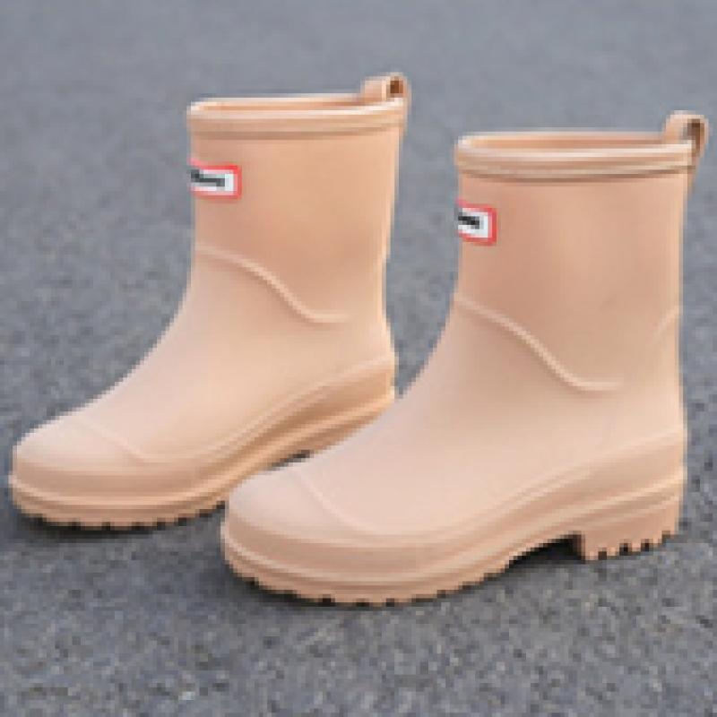 Shop Women Lightweight Mid Rain Boots Pastel Color Won Wse Ssrb0022