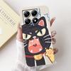 Cartoon Fashion Back Cover For Mi 14T Pro Xiaomi Phone Case Silicone Soft Dragon Astronaut Black Cat Funda Bumper Xiomi 14T Pro