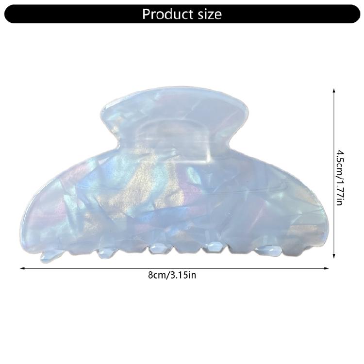 Практичный ацетатный зажим для волос Модный аксессуар для волос для создания стильных образов на любой случай для женщин и девушек