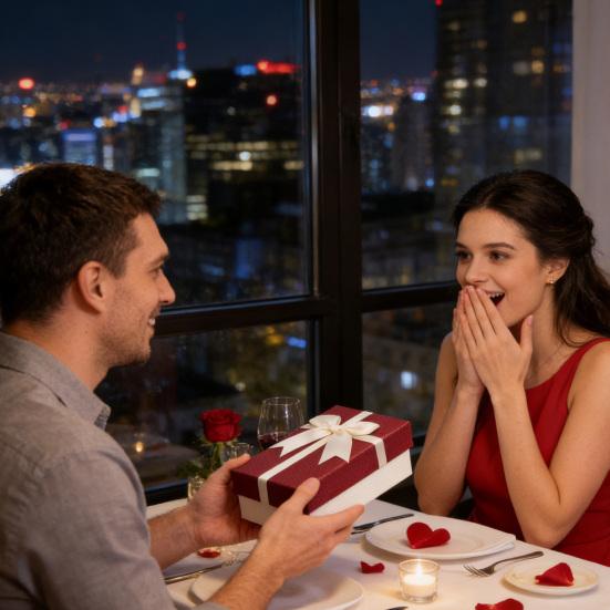 Подарочная коробка на День святого Валентина с ленточным бантом, свадебная коробка для упаковки подарков подружкам невесты на день рождения с крышкой, коробка для упаковки конфет, помады, ювелирных изделий