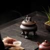 Ретро Треножник Подставка для благовоний Китайский Античный Стиль Керамический Держатель для спиралей для сандала агарового дерева полыни чайной церемонии ароматерапии