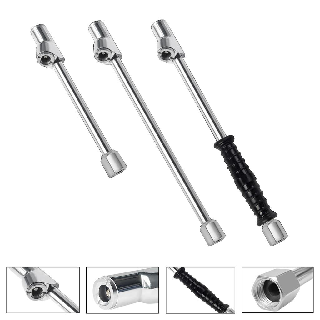 Воздушные патроны с двумя головками, прочный, быстроразъемный, для накачивания шин, манометр, компрессор, аксессуары для грузовых автомобилей, клапан дефлятора