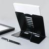 Metal Book Stand Desk Hands Free Reading Rest Book Stand Adjustable Cookbook Documents Holder for Recipes Music Book