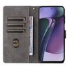 Кожаный чехол-кошелек с держателем для карт и шнурком для Moto G Stylus 2023 4G