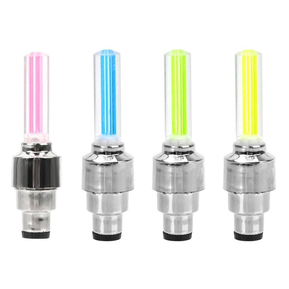 Мотоциклетные RGB-фонари Декоративная светодиодная лампа подсветки ступицы колеса Колпачок ниппеля шины автомобиля Лампочка Мотоцикл для грязи Питбайк Квадроцикл Гоночный автомобиль Аксессуары