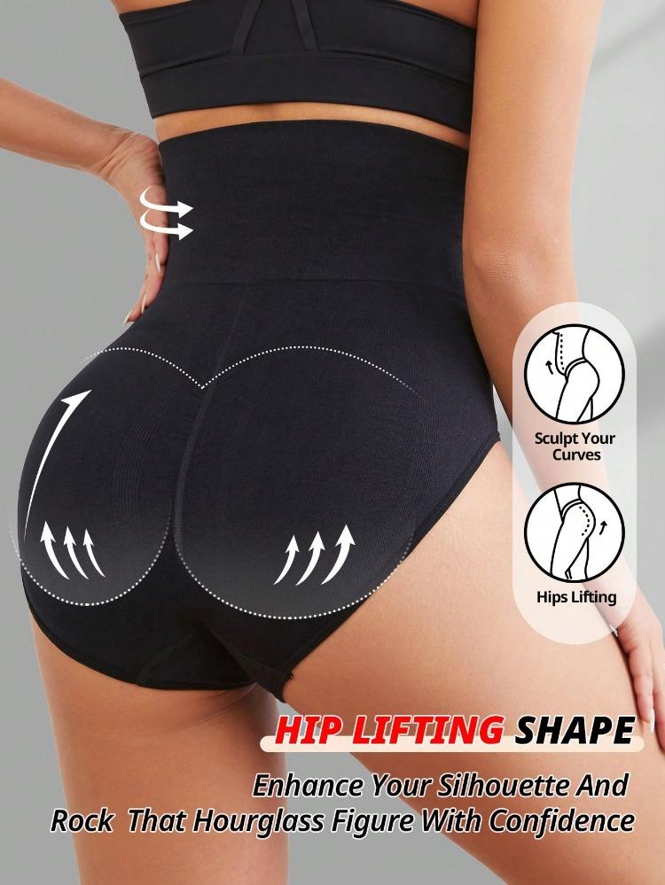 Flarixa High Waist Shapewear Tummy Control Adjustable 2 Level Closure Butt Lifter Seamless Briefs Body Faja Curve Control