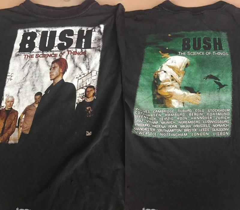 Bush Science Of Things 99 2 sided Basic Black Unisex T shirt Classic NH26169