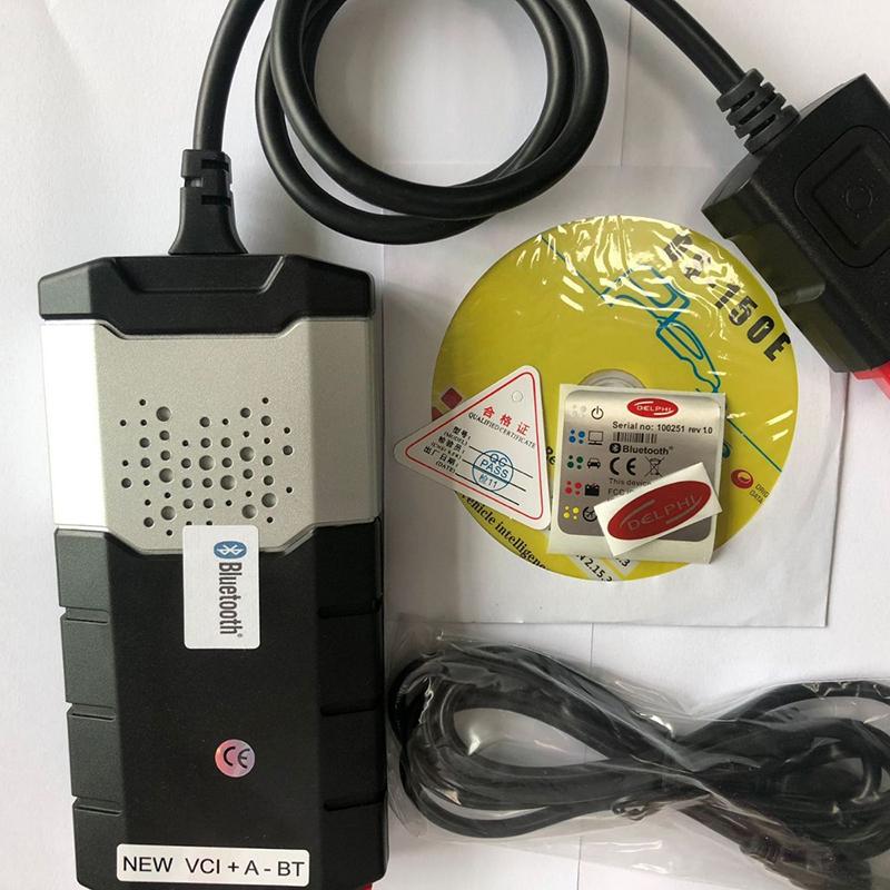1 комплект Сканер для Delphis Новый USB Bluetooth Keygen Автомобильный и грузовой диагностический инструмент
