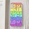 Melting Trans Pride LGBTQ Phone Case For iPhone 11 12 13 14 Mini Pro Max XR X XS TPU Clear Case For 8 7 6 Plus SE 2020