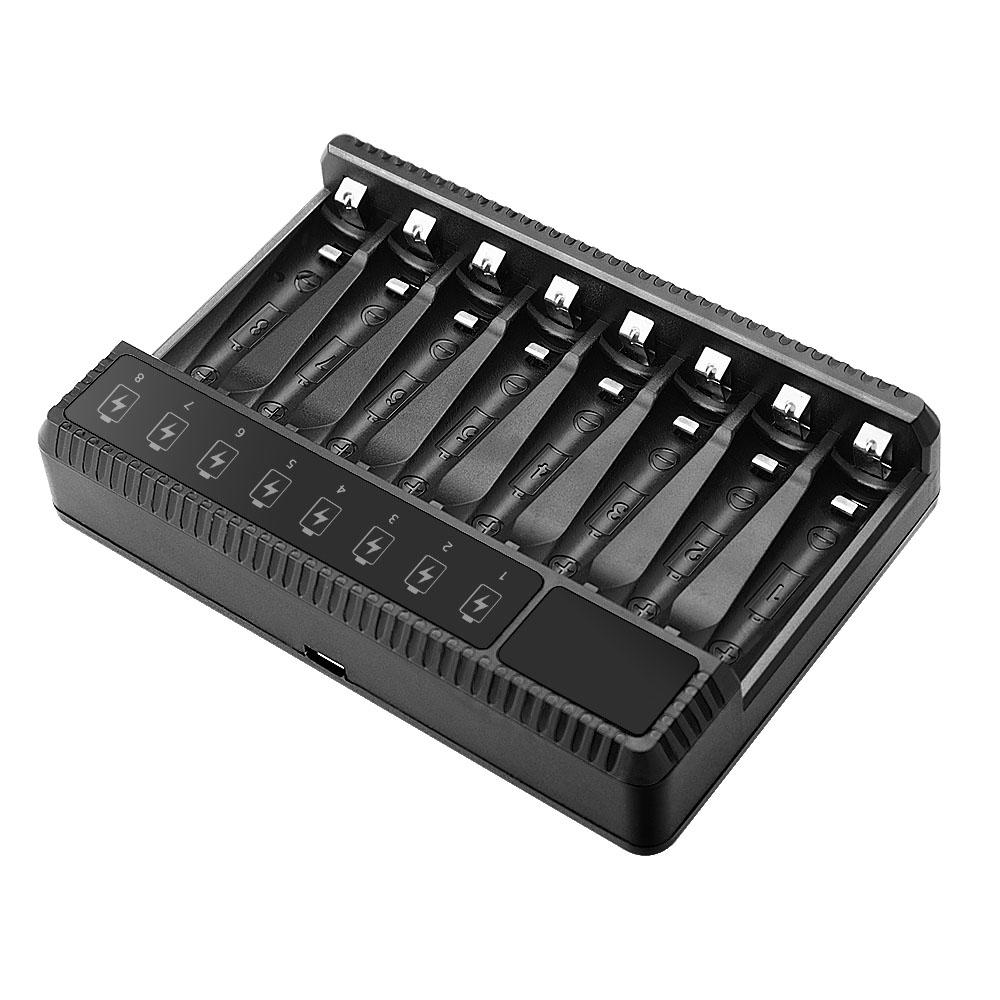Rechargeable Batteries Independent Slot for AA/AAA Fast Charger Chargers Battery Charger Charging
