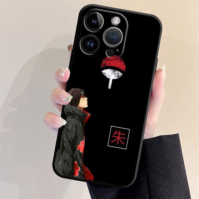 Мягкий чехол из ТПУ для iPhone 6s 11 SE XR XS X 14 Plus 8 13 Pro Max 7 12 Mini 14 Pro Max, чехол A-Akatsukis N-arutos