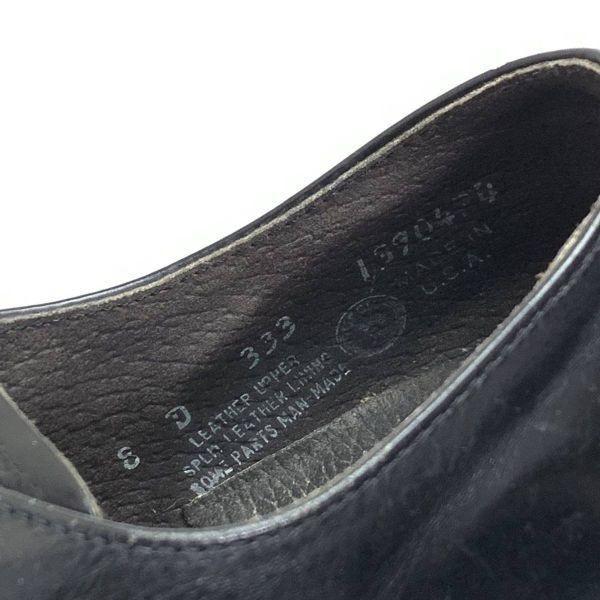 Винтажные 80-е UNION MADE USA UFCW Марк Служебные туфли Черные 8D 25.5-26.0(ИСПОЛЬЗОВАЛ)