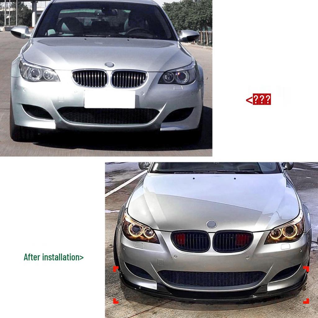 BMW 5 Series E60/E61/M5 (05-10) Front Lip Spoiler Body Kit