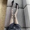 1 Pair of Black Women's Vertical Single Row Butterfly Mesh Socks, Women's Pantyhose Lolita Dark Style Mesh Socks, Bow Pantyhose