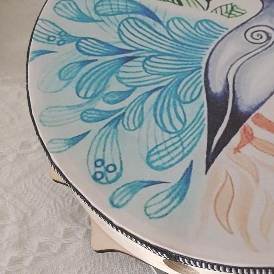 Забавный мягкий нежный текстурный тамбурин, китайский аллегро, ударный инструмент, куайбан, трещотка для домашней игры