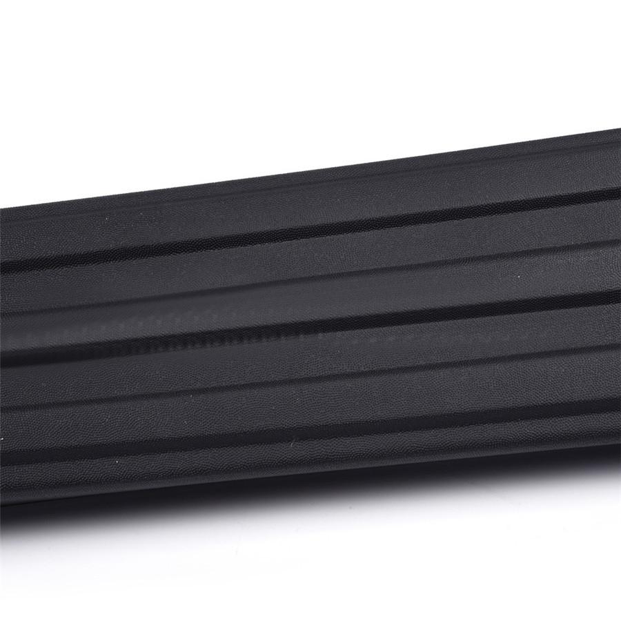 2x Накладка на боковую крышку задней двери черная для 09-14 Ford F-150 с подножкой Flex