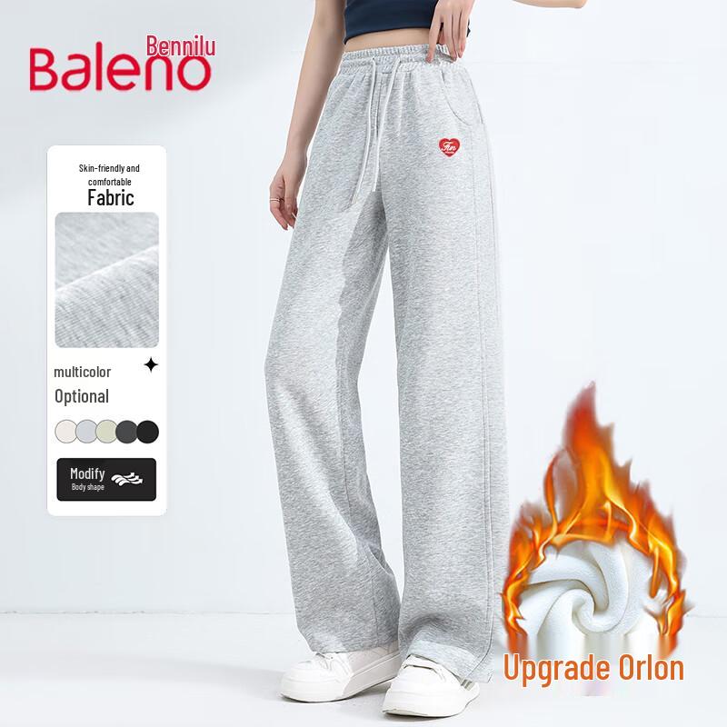 Baleno Women's Fleece-Lined Straight-Leg Pants