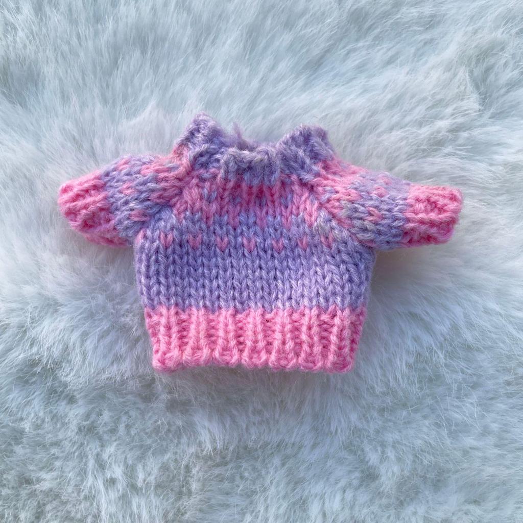 10 см Вест-хайленд-терьер Кукла-младенец Хлопковый Сменный Свитер