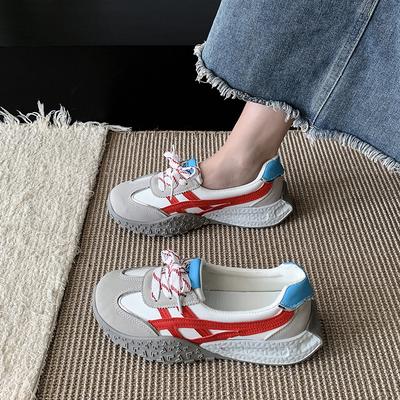 2025 новые летне-осенние ретро моральные тренировочные туфли женские на платформе универсальные легкие спортивные кеды модные повседневные кроссовки для бега