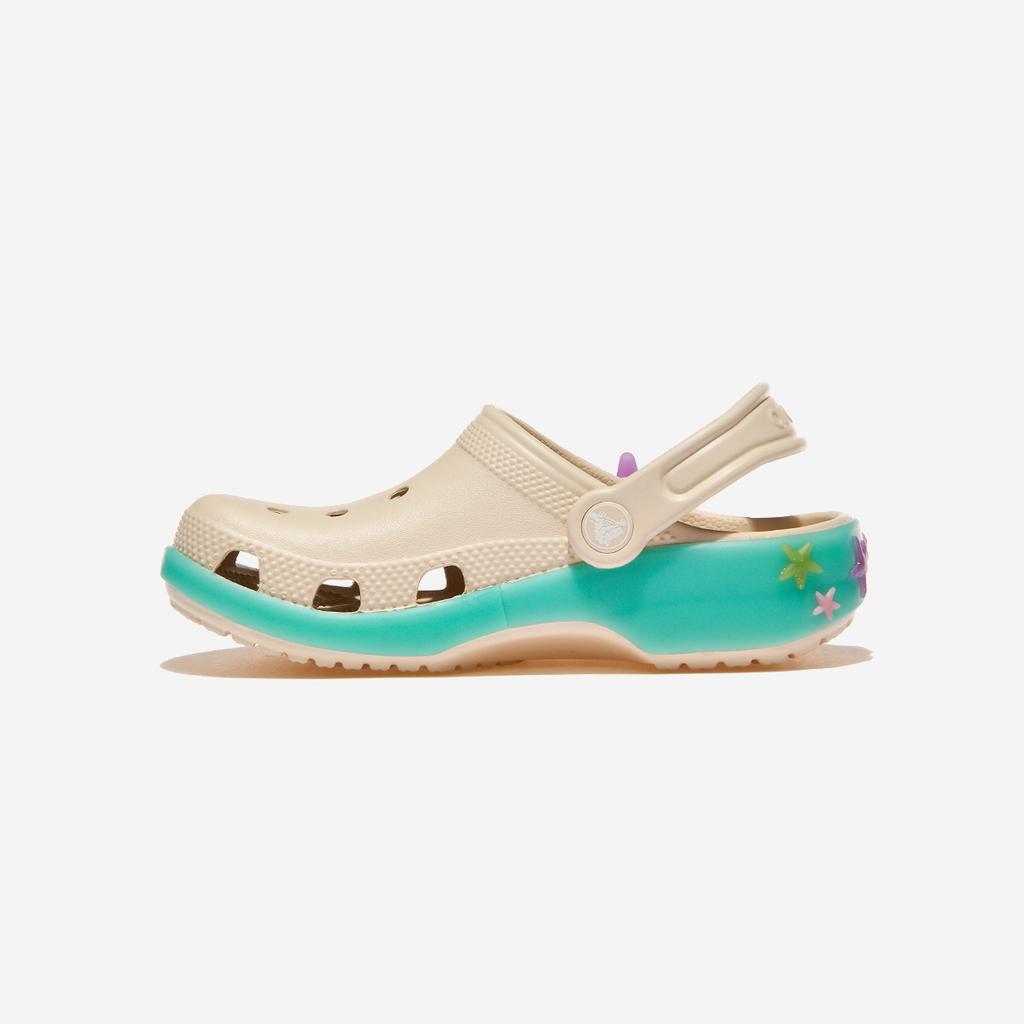 Crocs Детские клоги Classic Sea Sparkle Shaker [CRS213273-FRAPPE]