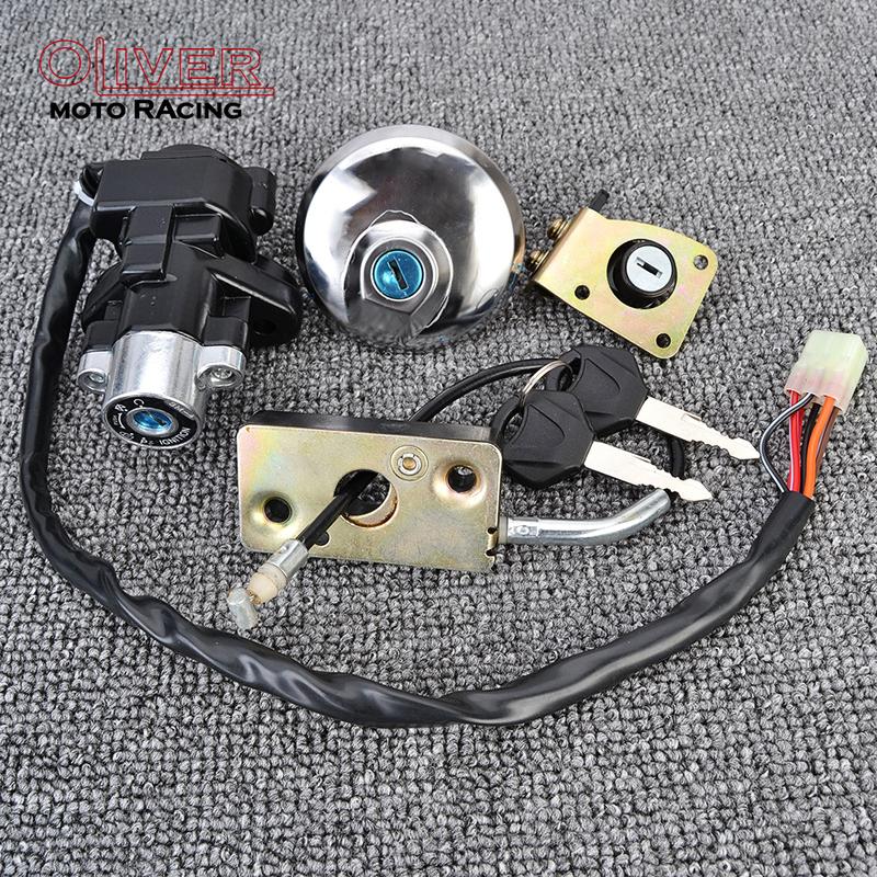 Ignition Switch Fuel Seat Lock Gas Cap Key Set For Honda CMX250 REBEL CMX 250 1985-2014 CA125 1995-1999 CA 125